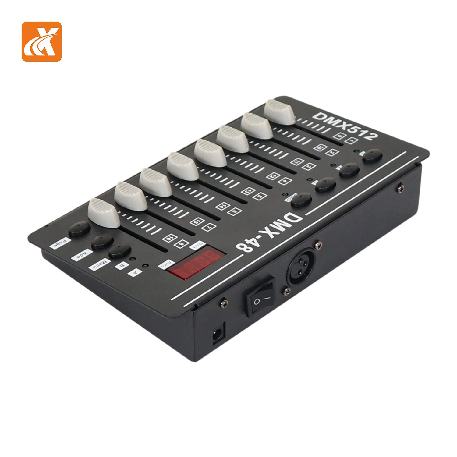 Model Kt-Mn48 Mini Console 5V 2W Power DMX512/1990 Signal Output 4-Digit Digital Soft Light Sweatshirt