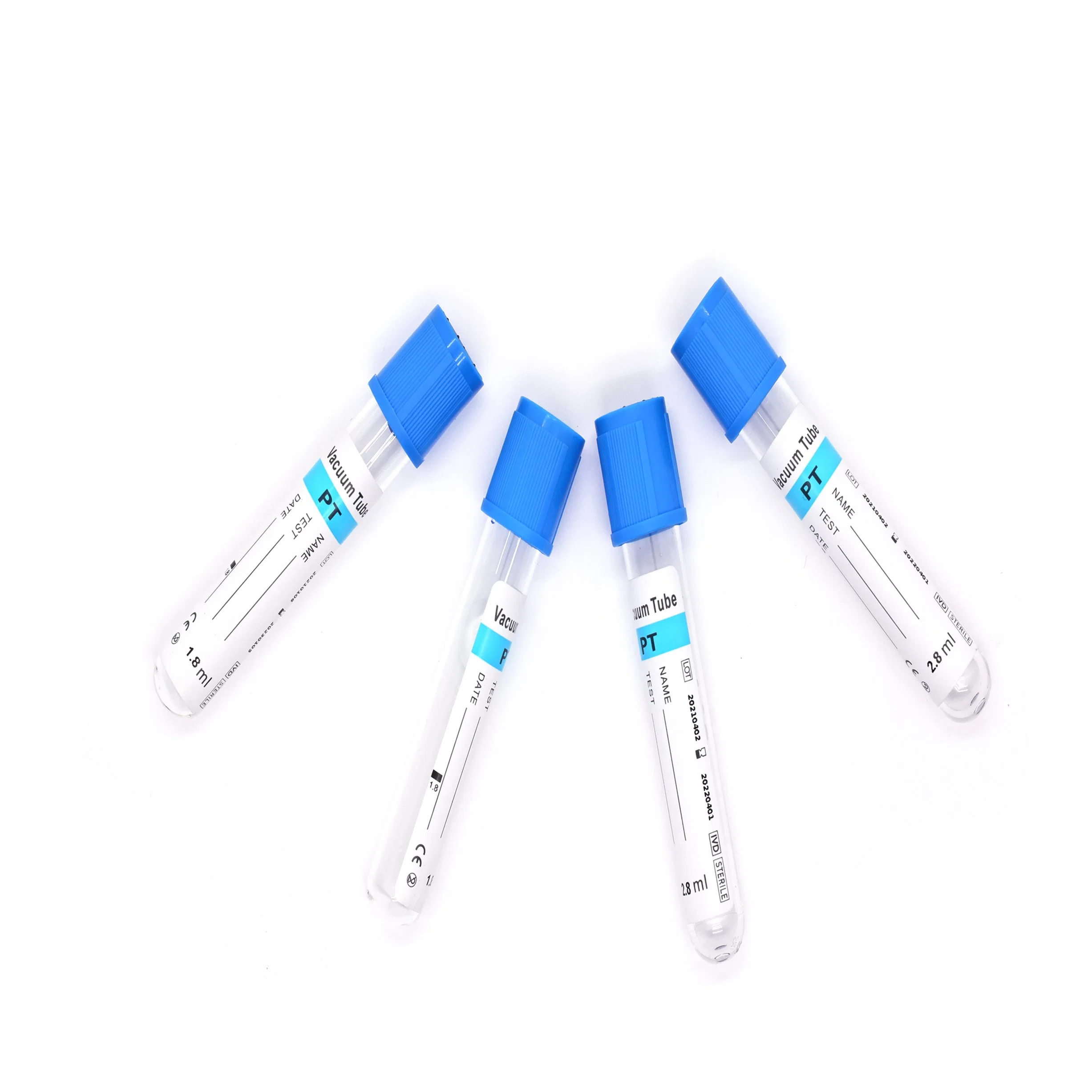 Blue Top PT Tube Blood Collection Tube