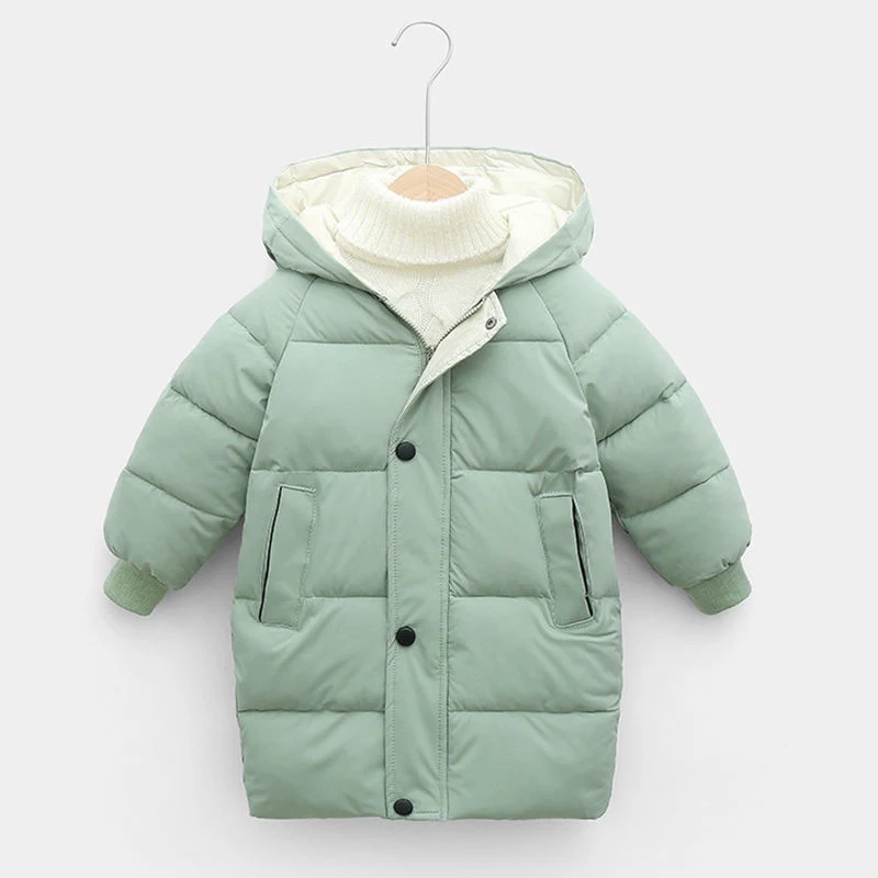 Factory Wholesale/Supplier Children Down Coat Kid Winter Jacket Hooded Baby Puffer Jacket