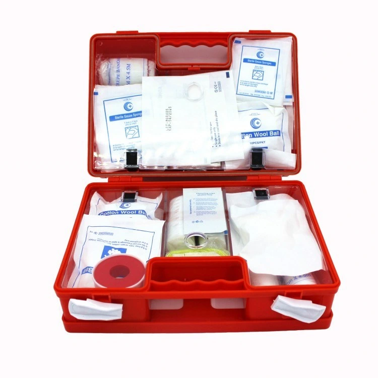 Precio de fábrica Equipo médico Caja primeros auxilios para la salud Cuidado