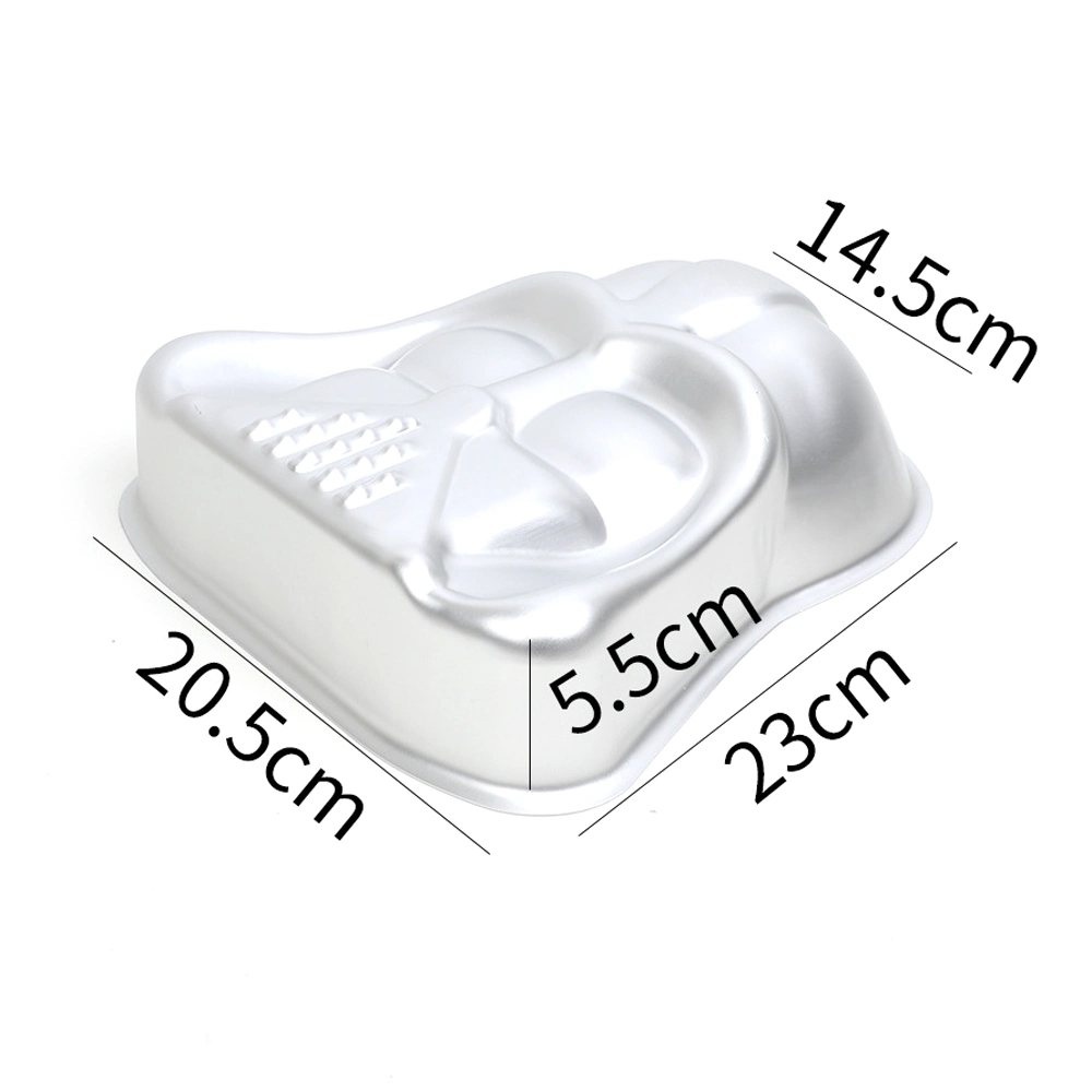 Kitchen Supplies Baking Pan Large Food Grade 3D Cartoon House Shape Aluminum Cake Mold