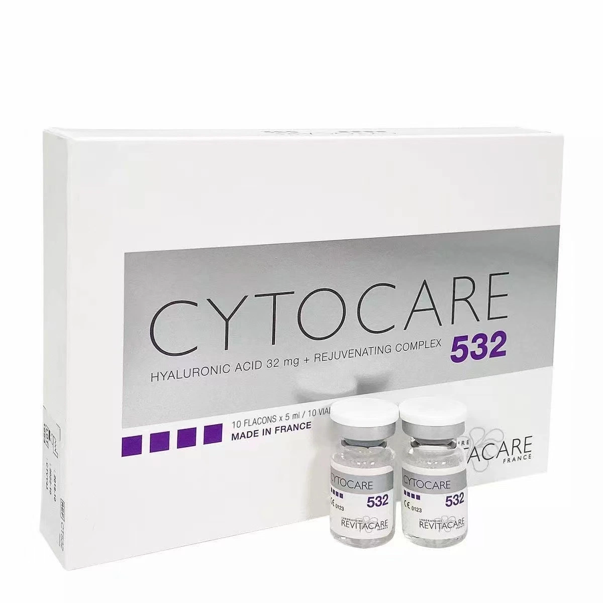 High Quantity Cytocare Skin Booster 502/ 516 /532 /715 /640 Rejuvenating Cytocare Filler 5ml*5 Vials Skin Repair High Hydration Hyaluronic Acid Injection