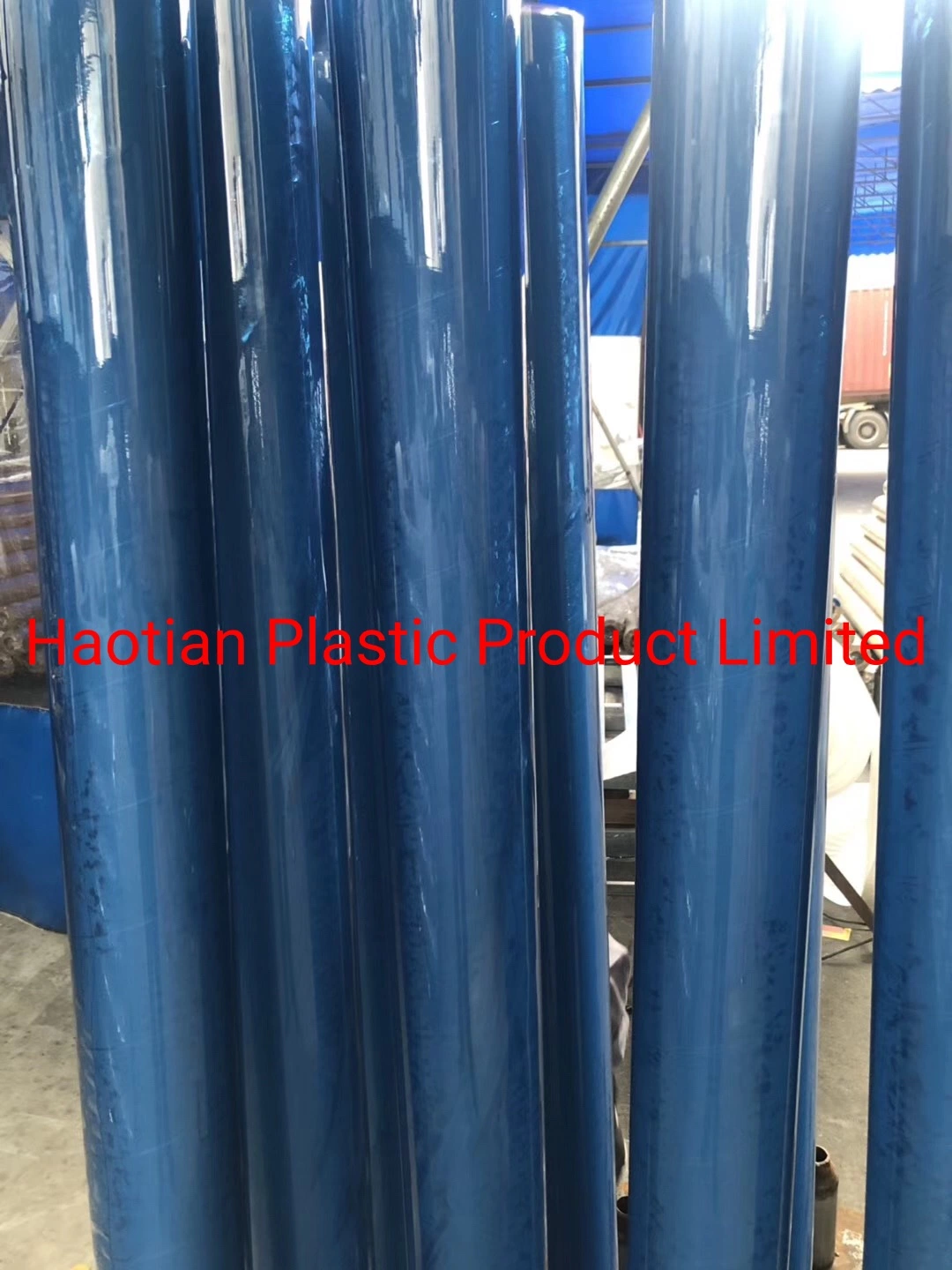 PVC Ransparent/Color Film for Packaging/Adhesive Tape/Tarpaulin and Inflatable Toys Supplier