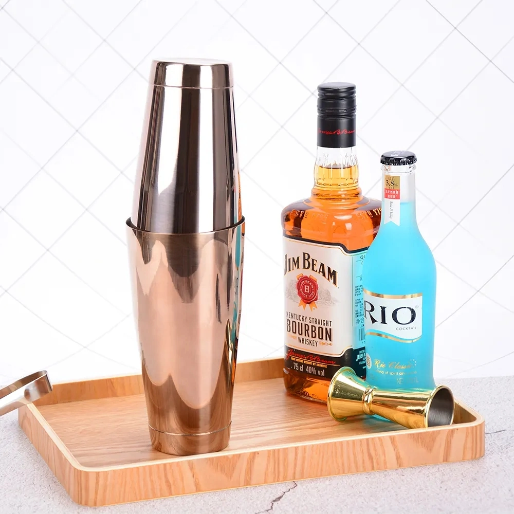 Customized High Quality Stainless Steel Cocktail Martini Shaker Barware