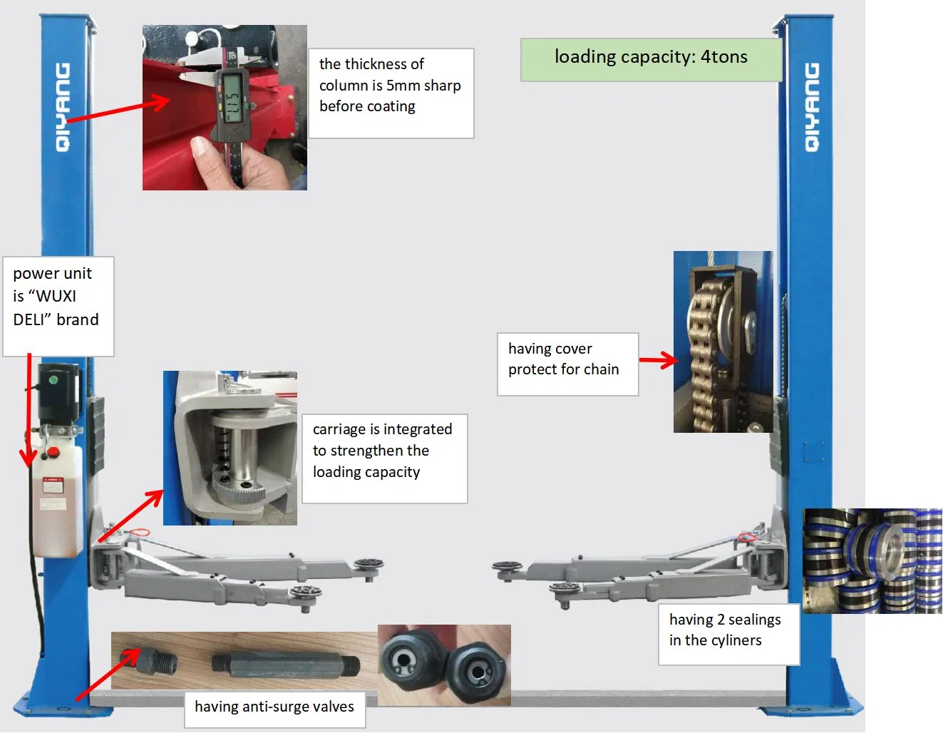 Favorable Price Factory Manufacture Car Lift