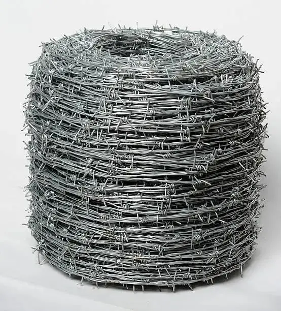 16g de Alambre Galvanizado Alambre de Púas esgrima 100m, 250m a 500m de 1,6 mm de Alambrada Precio por rollo