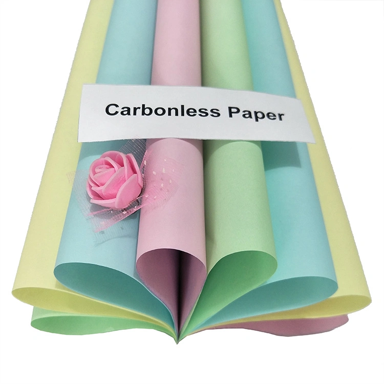 No Carbon Carbonless Paper 55-70GSM in Blue or Black Image