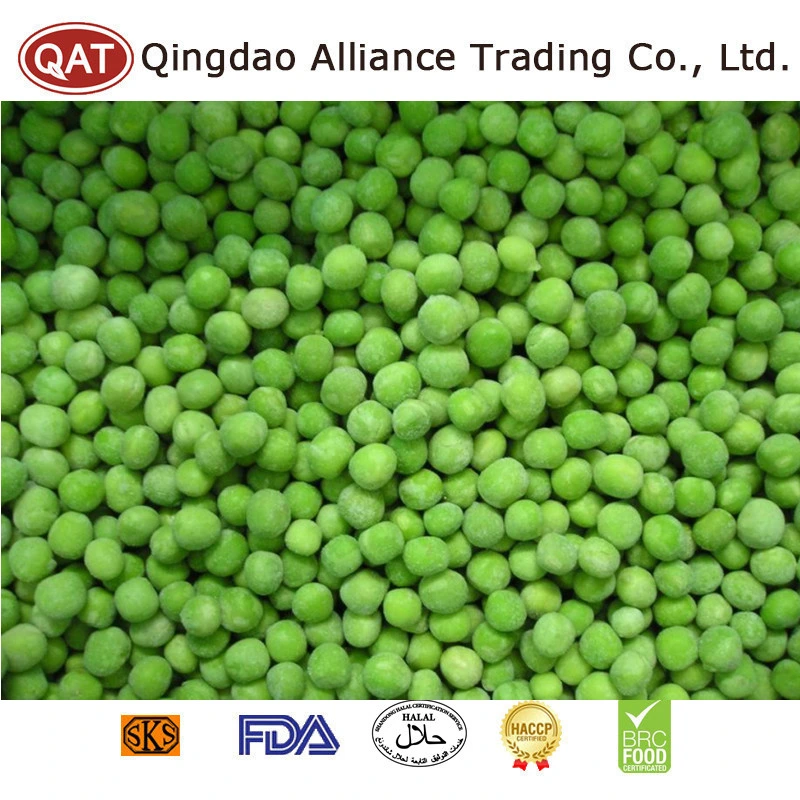 Venta caliente Global Organic Frozen Guisantes guisantes congelados IQF nieve de la salud y verde jardín guisantes para la exportación