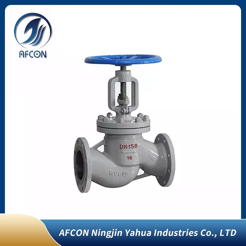 DIN Flange Metal High Temperature Corrosion Resistant Globe Valve