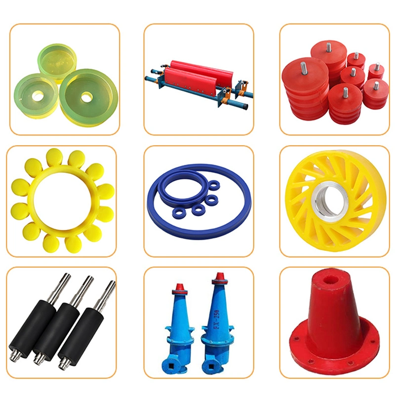 Swks Wear Resistance Urethane Pad PU Injection Molding Parts Industrial Polyurethane Spare Parts