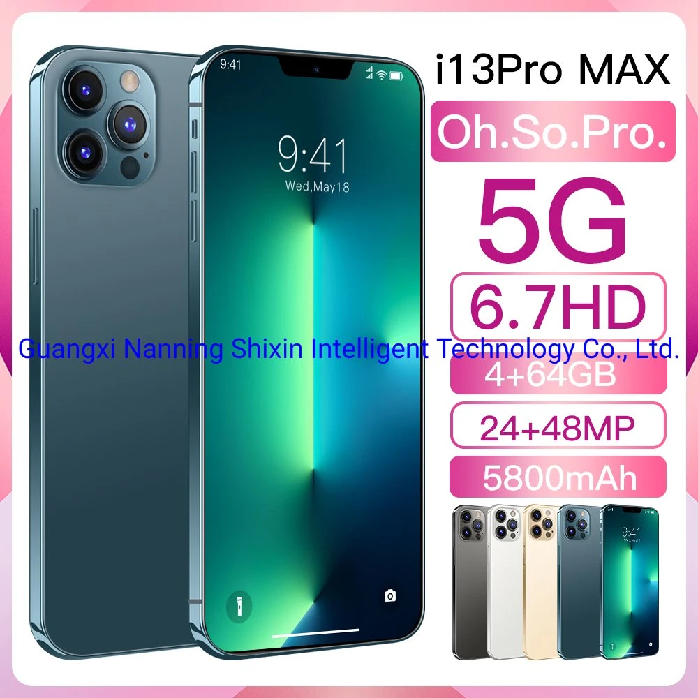 Wholesale/Supplier Original Xsmax Mobile Phone Smartphone Unlocked Cell Phones13promax 5gphone