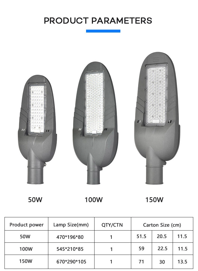 IP66 Piscina 5 ano de garantia da Iluminação Pública Luz de Estrada Rua LED Light