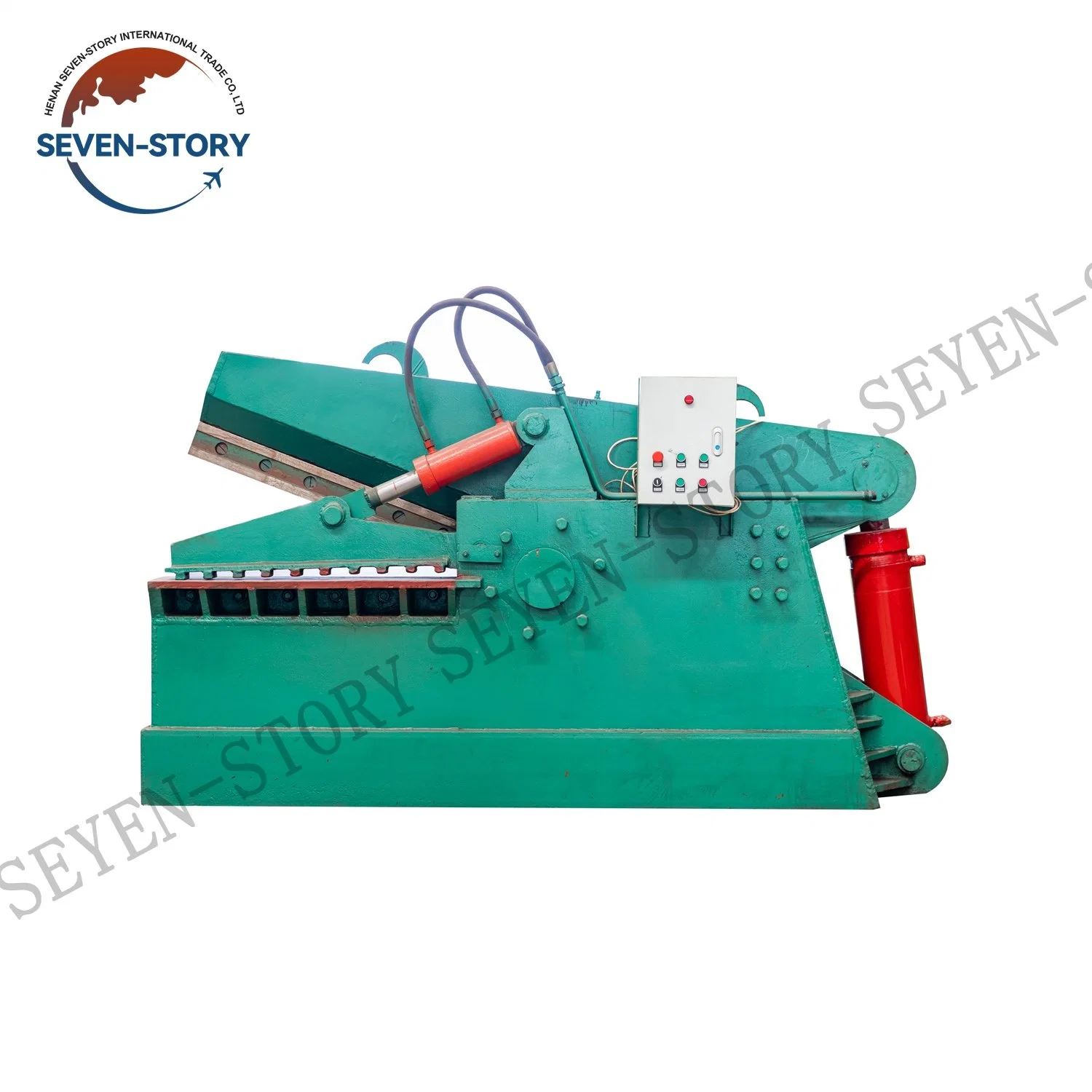 Hydraulic Crocodile Scissors, Alligator Shearing Machine for Metal Sheet Pipe Bar Cutting