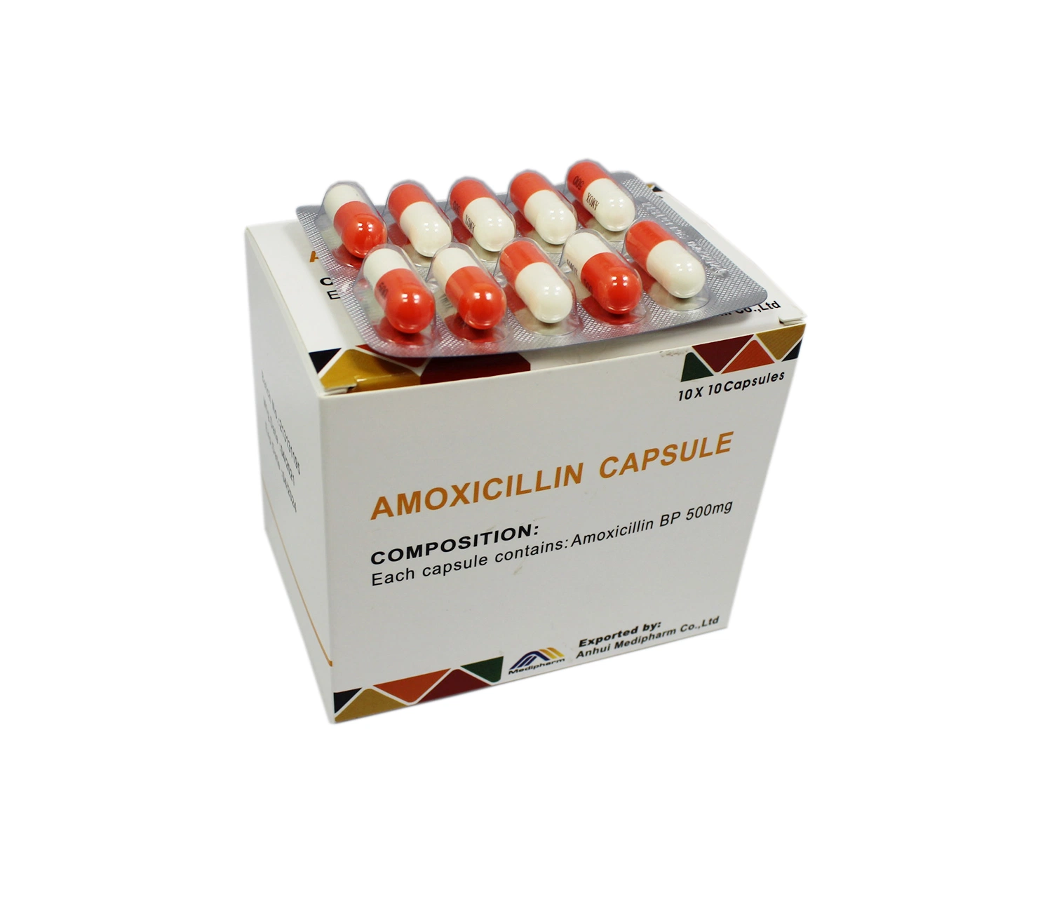 GMP Medicine Amoxycillin Capsule 500mg