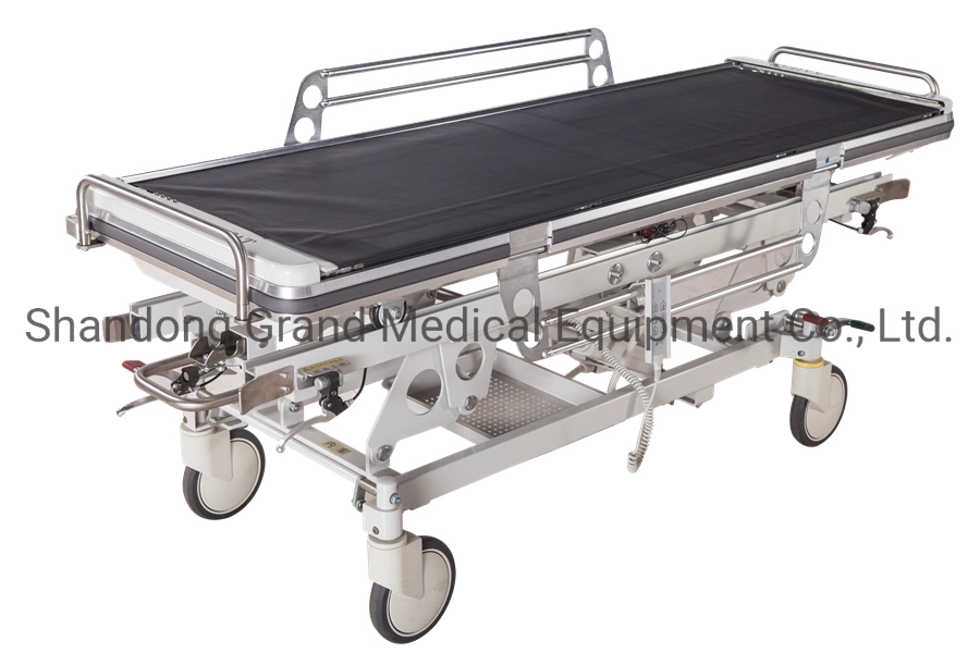 Hospital Emergency Transport Vehicle Patient Transfer Medical Electric Transportation Flat Cart