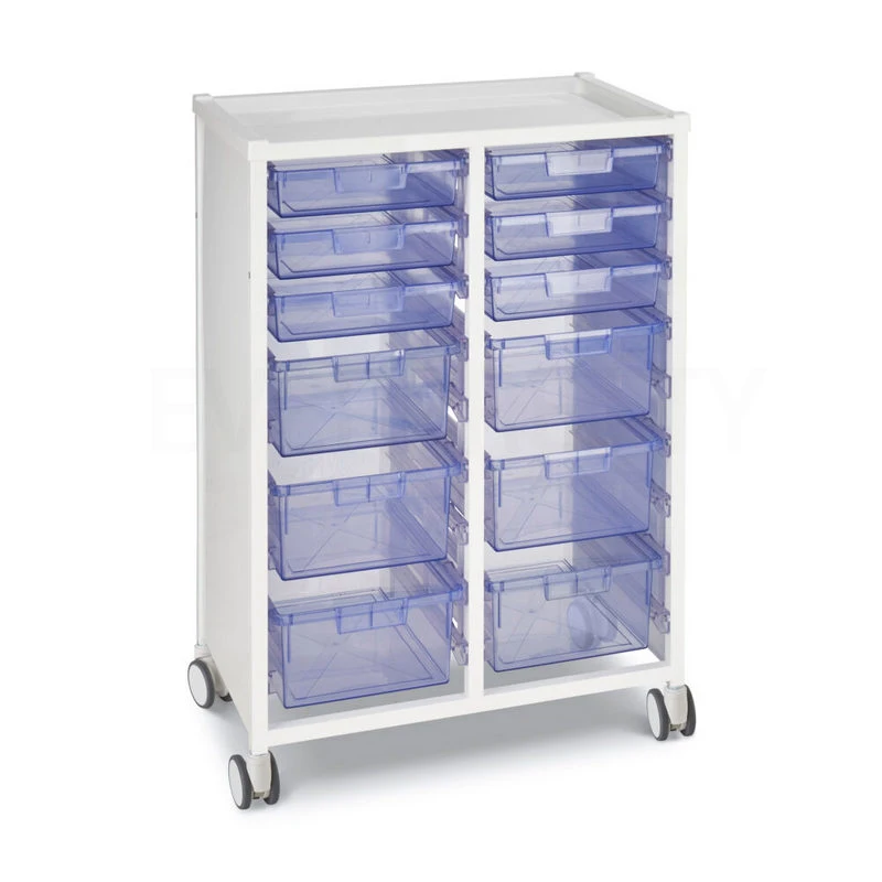 Clinic Medicine Patient Record Storage Cabinet Cart Hospital Patient Instrument Trolley