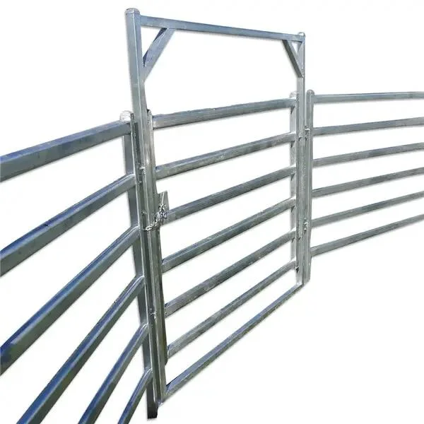 Farm Gate Hinges Cattle Feeder Garden Fence Sheep Fencing Yard Panels