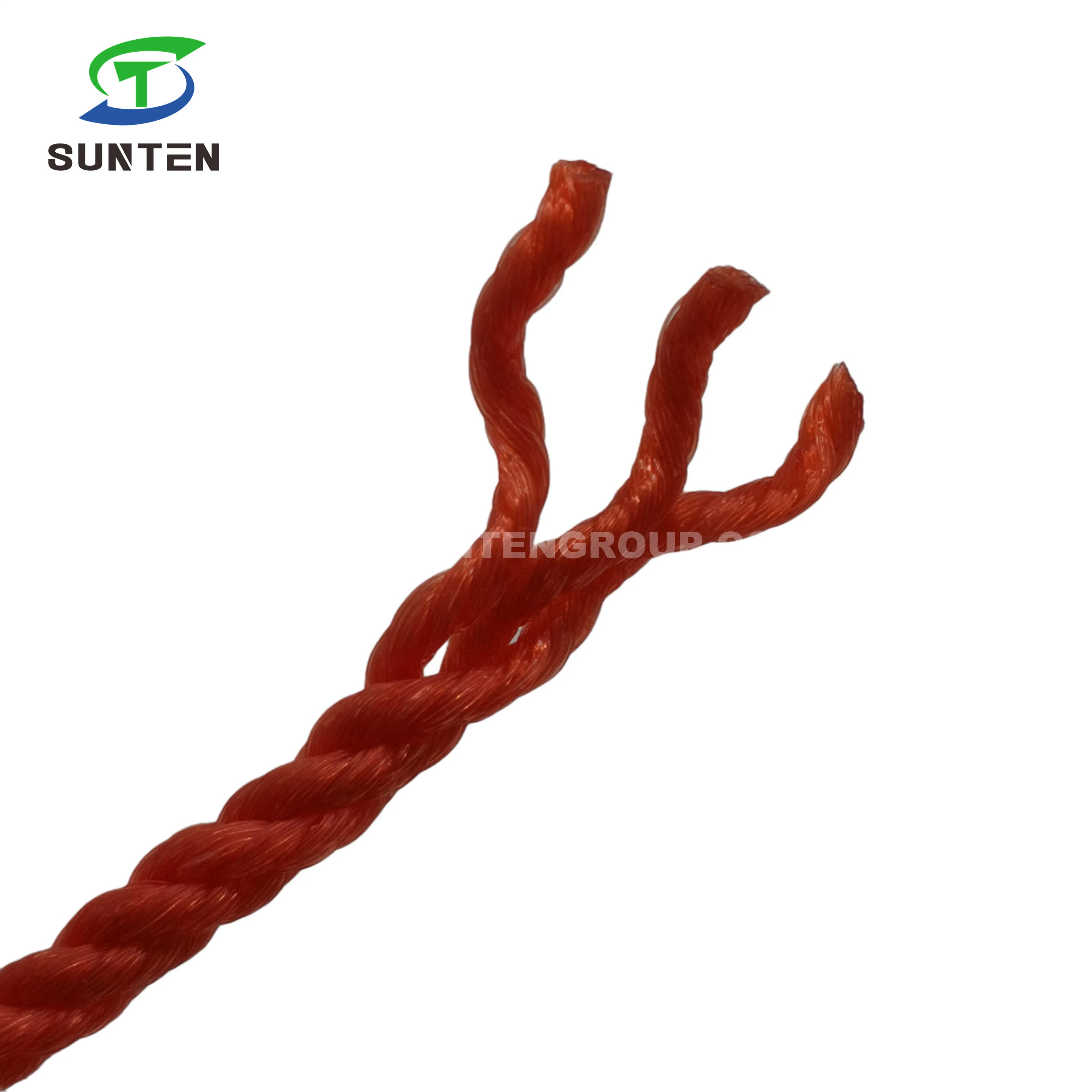 Virgin PE/HDPE/Nylon/Polyethylene/Fiber/Plastic/Fishing/Marine/Mooring/Packing//Braided/Twist/Twisted Rope