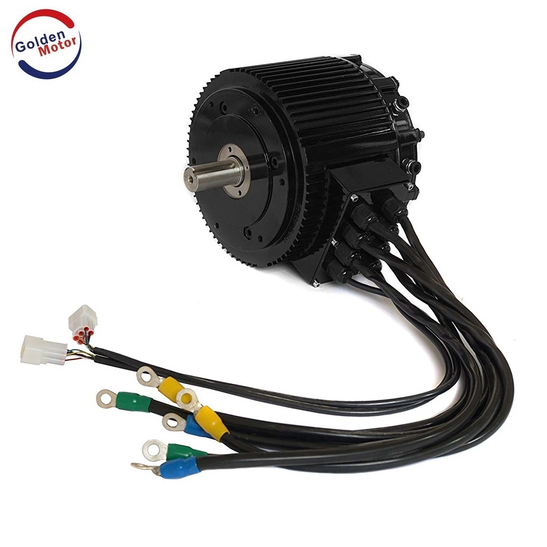 48V, 72V, 96V 10KW 5000RPM Liquid Cooling Brushless BLDC Motor with Controller for Electric motorcycle Motorbike (BLDC HPM10KA)