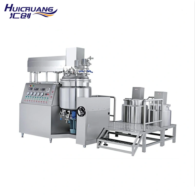 Well Designed Face Cream/Lotion Making Machine Vacuum Homogenizing Mixer Automatic Homogenizer Laboratory Equipment