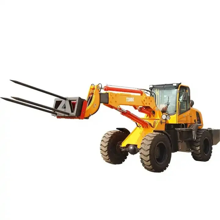 4X4 Articulated CE Zhs2500kg Construction Equipment Agriculture Farm Articulated Telescopic Boom Loader for Sale