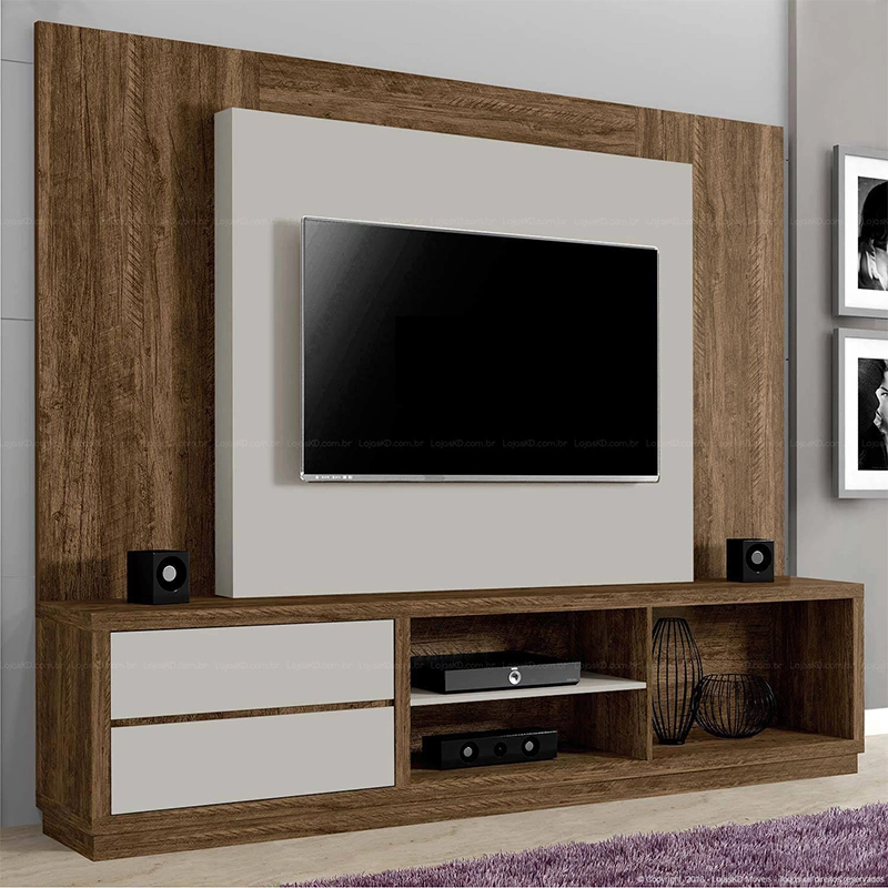 Eco-Friendly Waterproof Wooden Home Living Room TV Stand Coffee Table