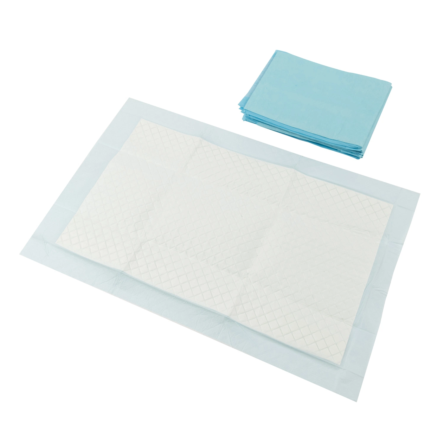 Certificación ISO y CE - desechable de alto absorbente bajo almohadillas para Uso de incontinencia