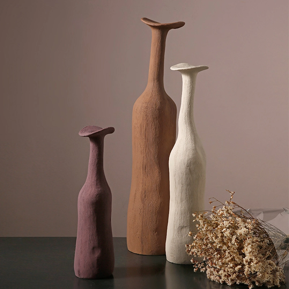 Nordic Morandi Color Home Acessórios vaso de cerâmica