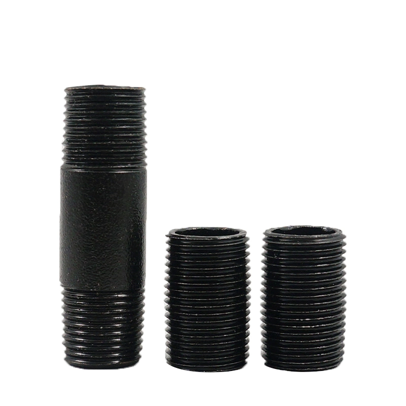 1/2 polegadas tubo preto Threaded meia polegada aço maleável Montagem construir DIY mobiliário vintage