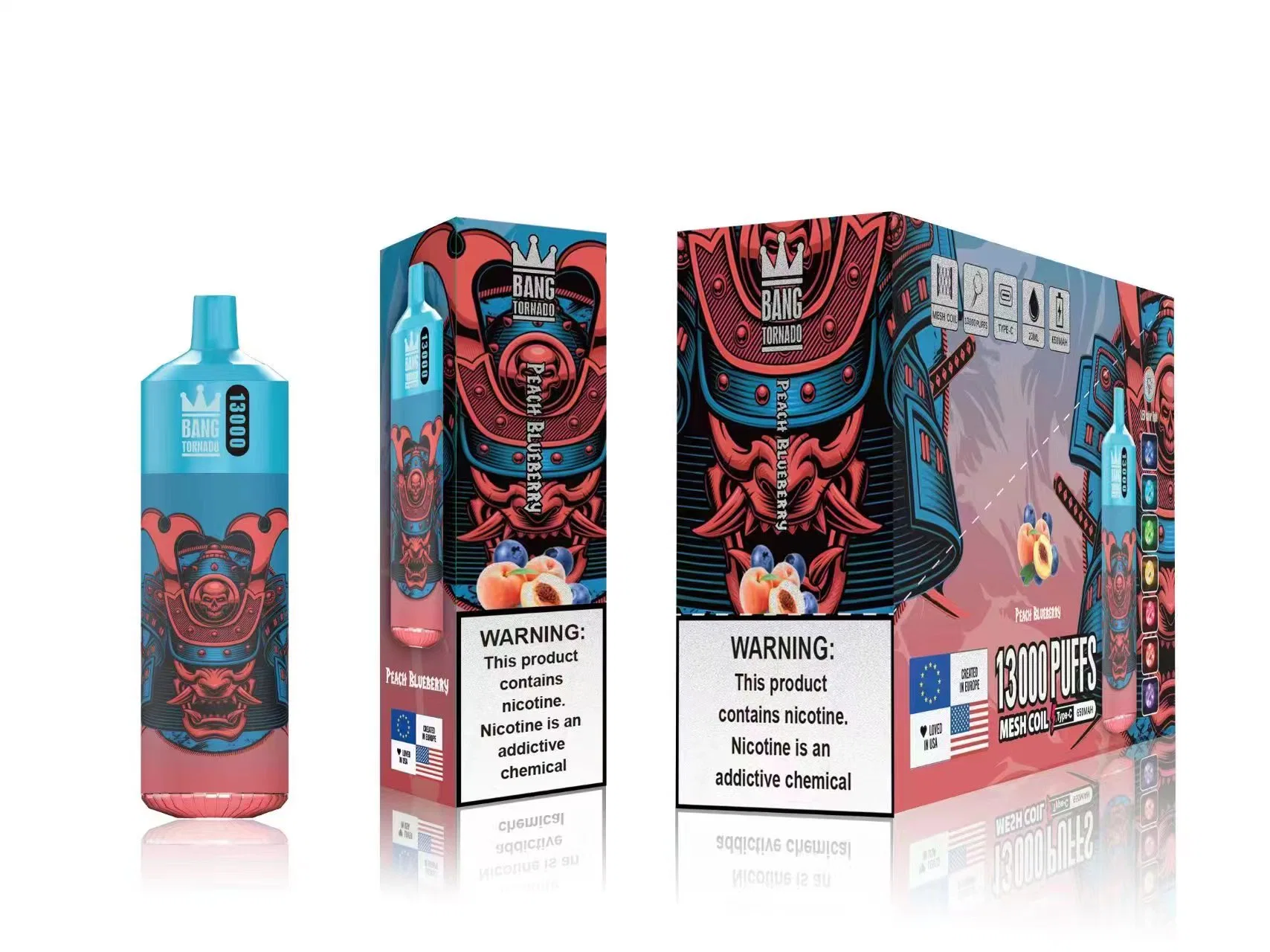 Wholesale/Supplier Vapanda Vp PRO 13000 Puffs 12000 Disposable/Chargeable Vape Box E Cigarette 650mAh Rechargeable Battery 23ml Poco 10000 Puffbar Bang Box King Bang