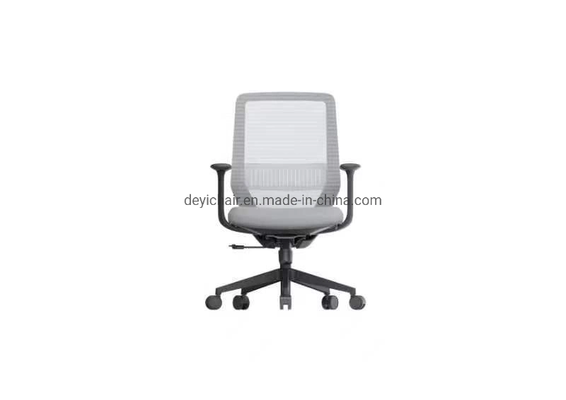 350mm Nylon High Base PU Castor Class 4 Gas Lift Simple Mechanism with Fixed Arms Headrest Optional Mesh Office Furniture