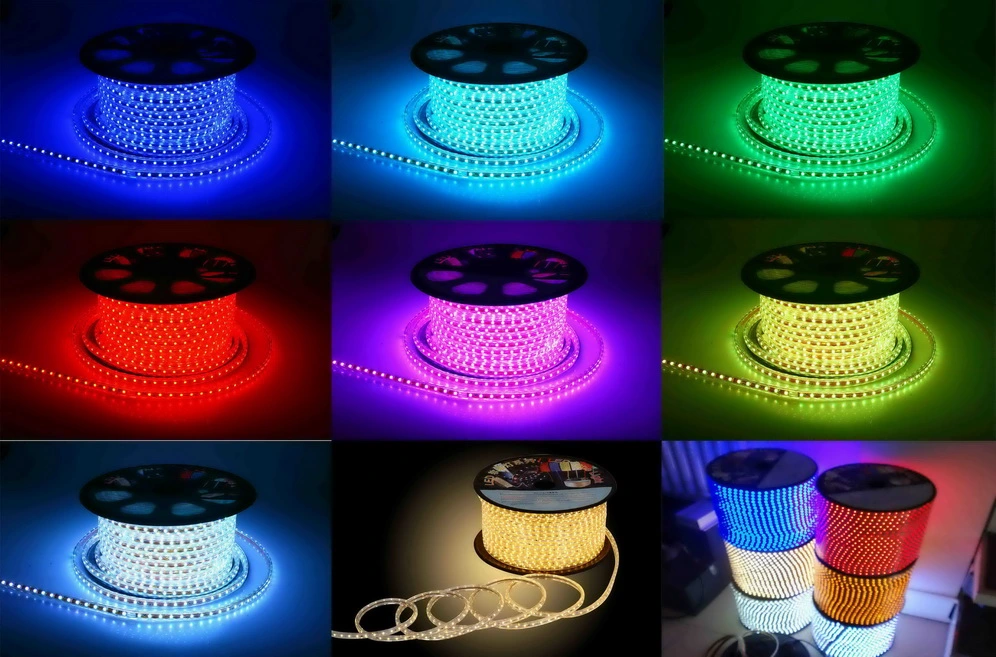 CE EMC RoHS LVD de bonne qualité de couleur rose corde souple allume la LED Strip Light