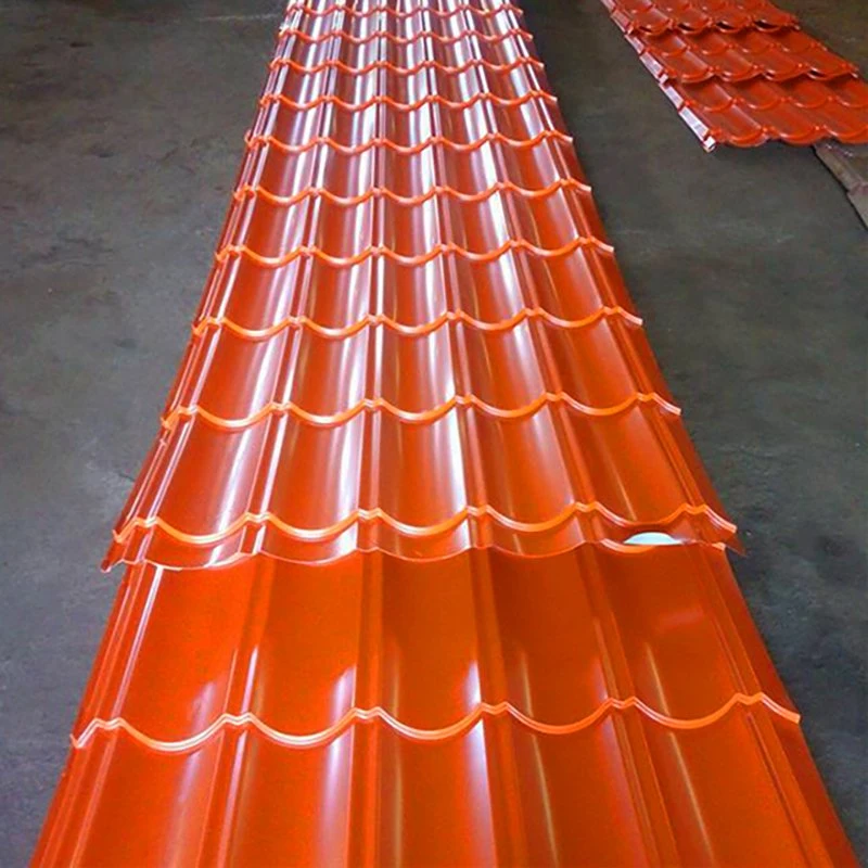 Chinese Factory Sells Color Corrugated Iron Sheet Galvanized Roofing Sheet Zinc Cheap PPGI Corrugated Steel Metal Roofing Sheet