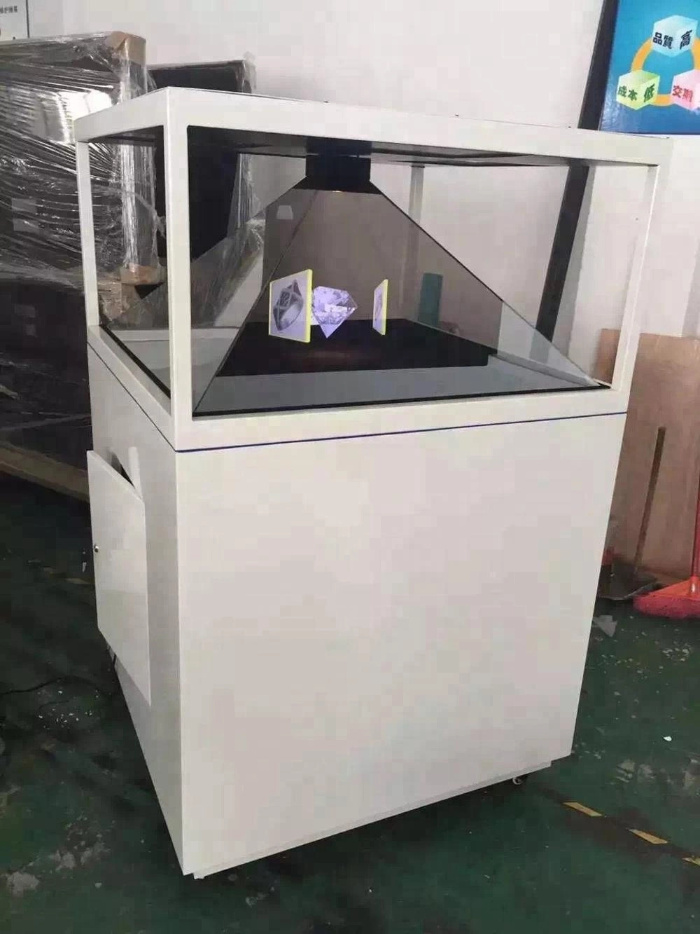 Hologram 3D Projector, Holo Box, Holographic Pyramid Ad Player