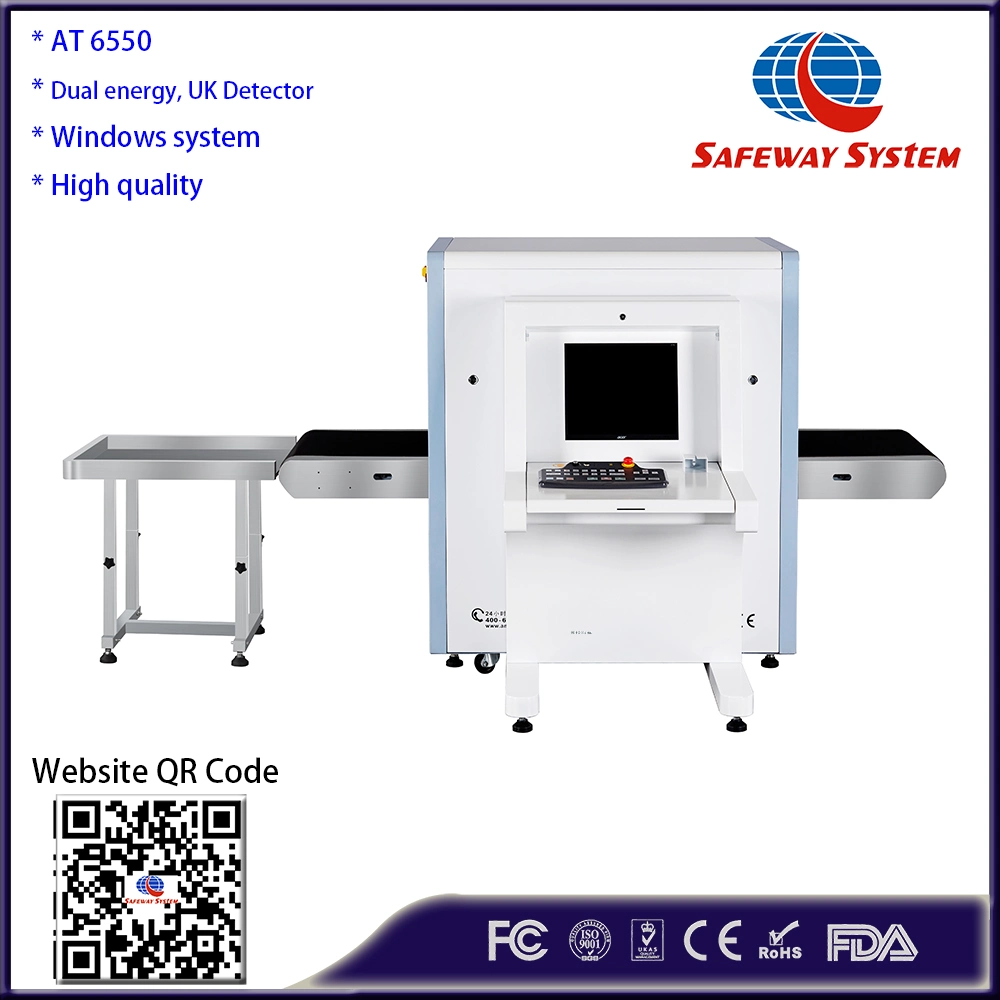 Dual Energy Middle Size X-ray Baggage and Parcel Inspection System - OEM Design with Cheap Price From Biggest Factory