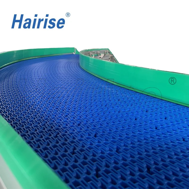 Hairise Fish Manual Powered Modular Belt Table Conveyor with FDA& Gsg Certificate