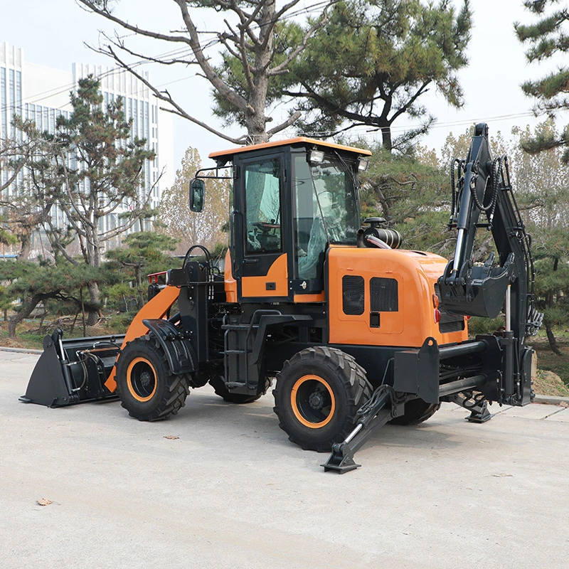 Cheap Small Backhoe Loader Compact Backhoe Loader 4X4 EPA