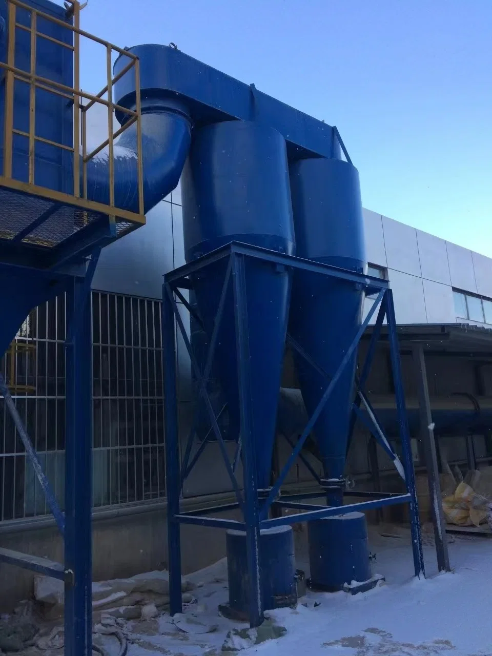 High Efficiency Cyclone Dust Filter for Large Particle Size Air