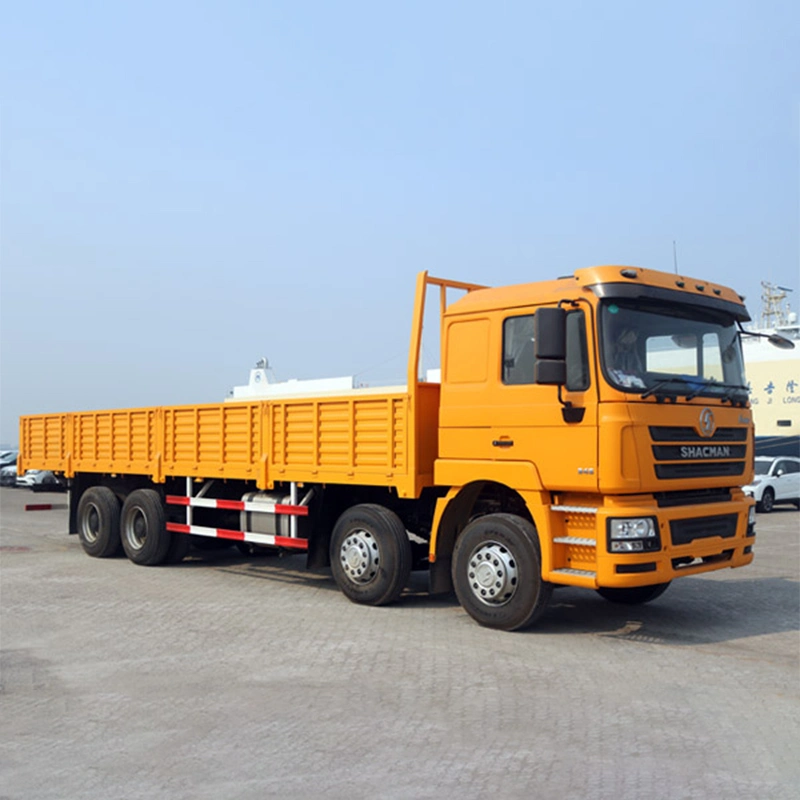 الصين المصنع السعر شاكمان F3000 8X4 12 شاحنة ذات عجلات شاحنة للنقل اللوجستي