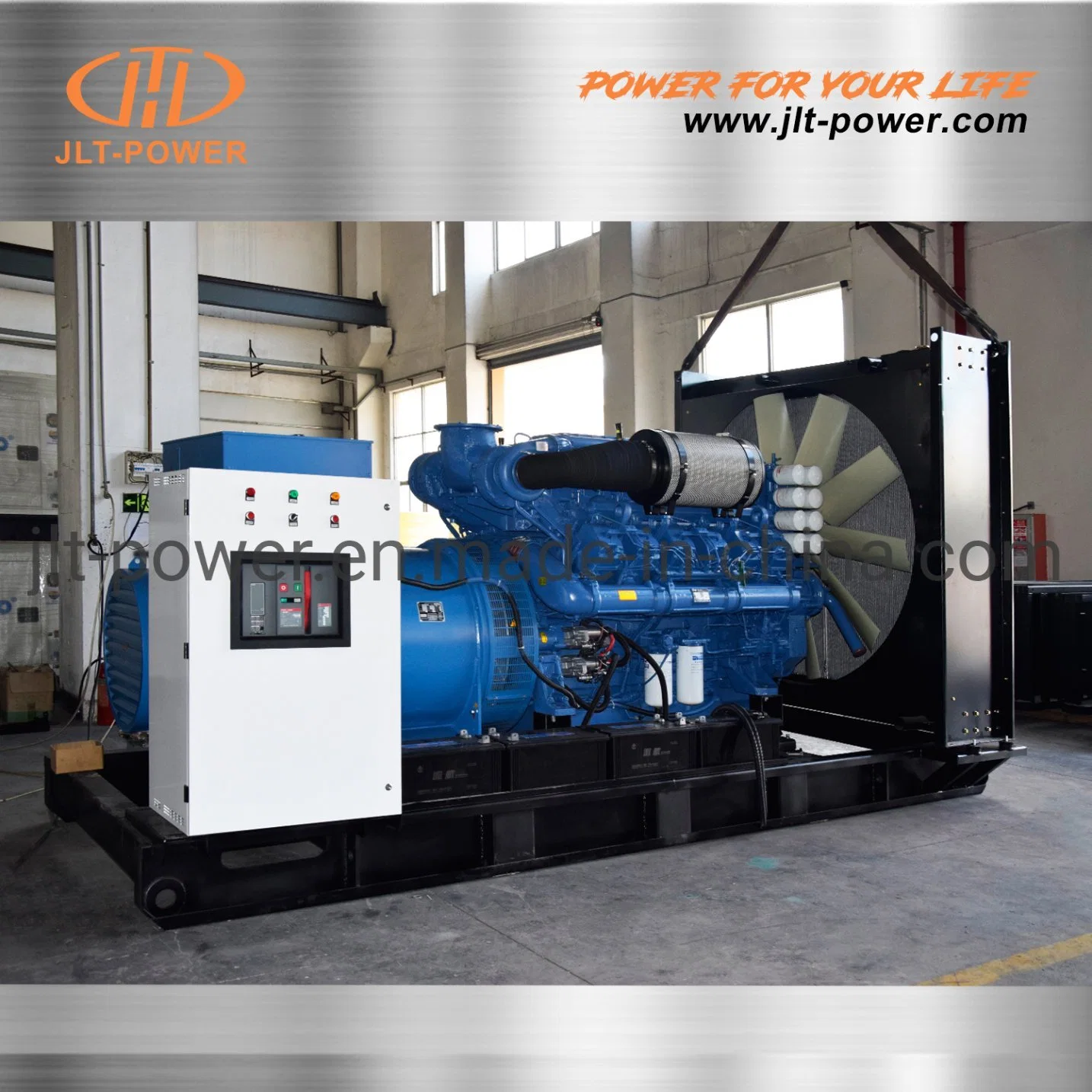 Cheap 1000kw Silencer Generator 1250kVA Container Yuchai Diesel Generator Price with Automatic Voltage Regulator