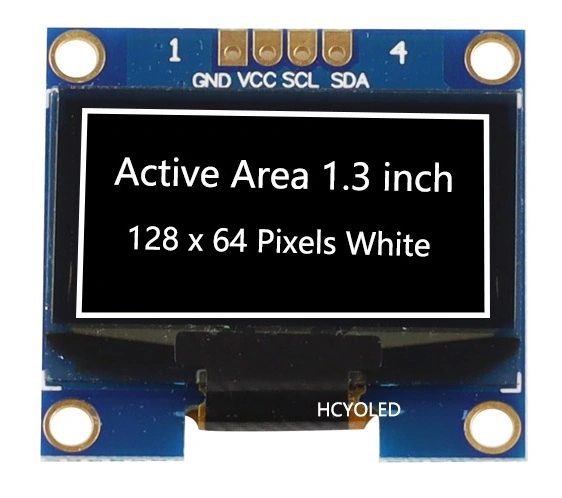 Display Your Data with Clarity Using Our 128X64-Pixel 1.3 Inch OLED Module