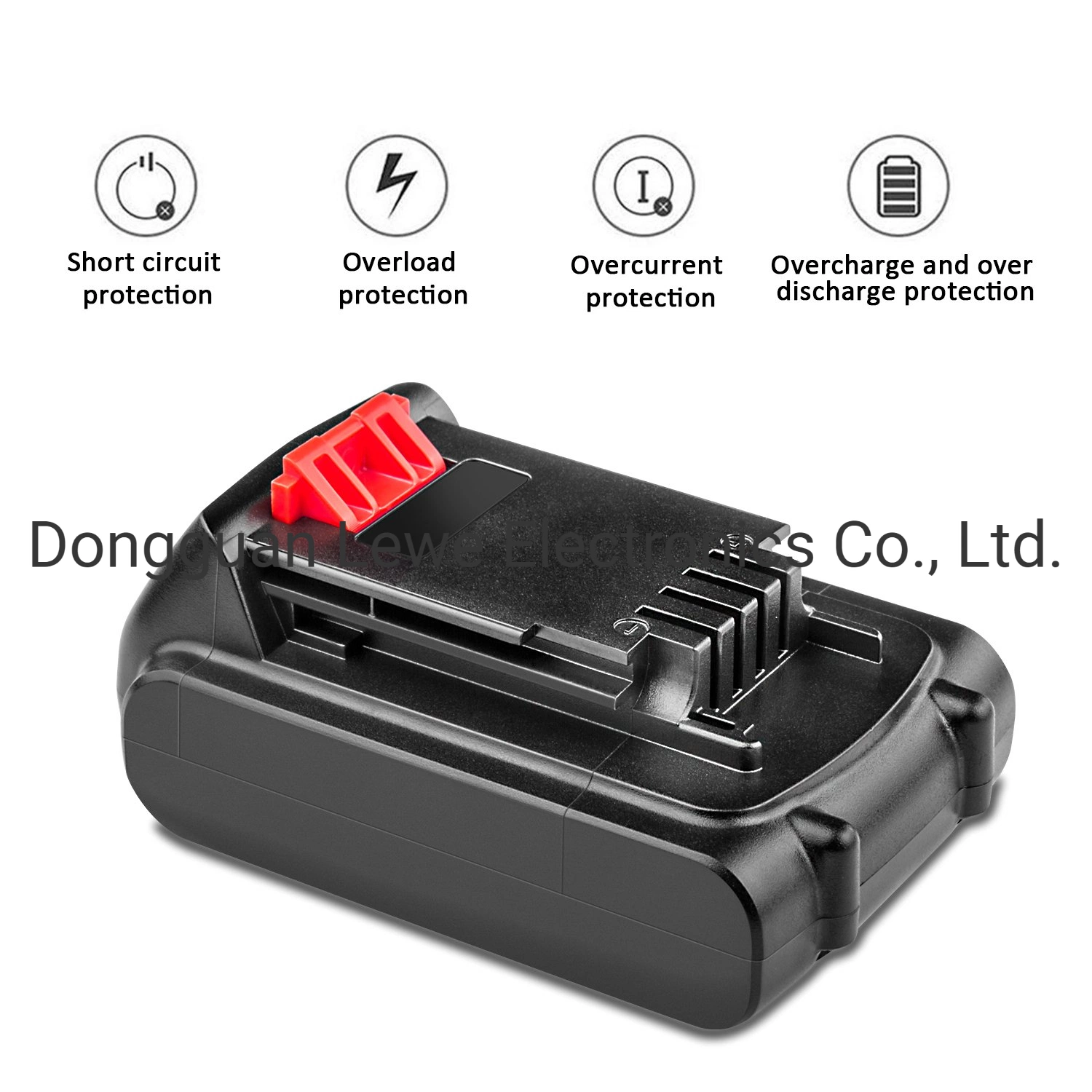 Replacement Li-ion Battery for Decker Lbxr20 20V 3500mAh Cordless Tools Power Pack