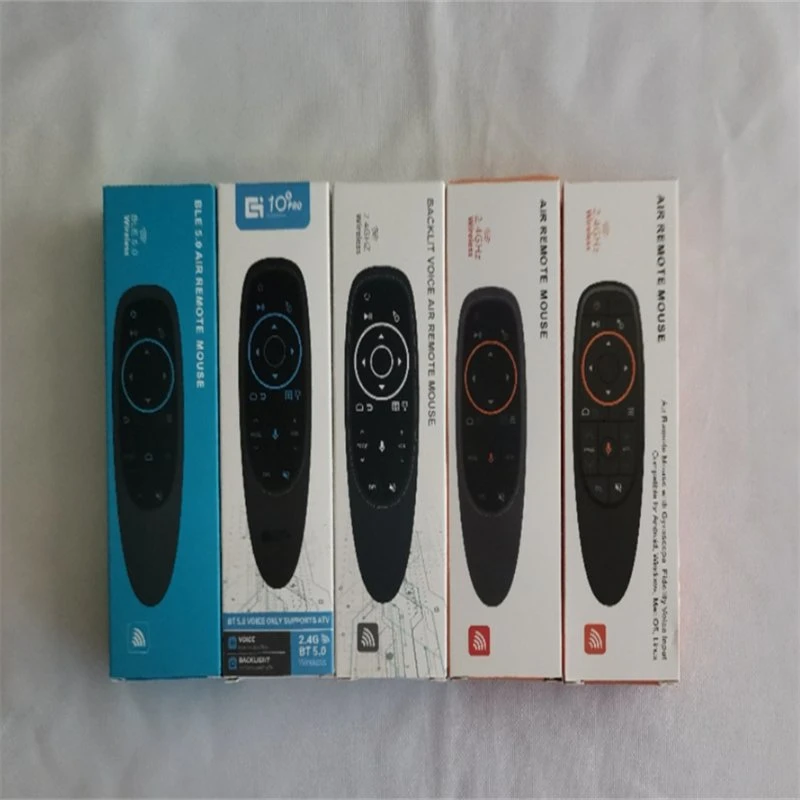 دعم التحكم عن بعد بالصوت جهاز الكمبيوتر وجهاز فك التشفير Smart TV Remote التحكم