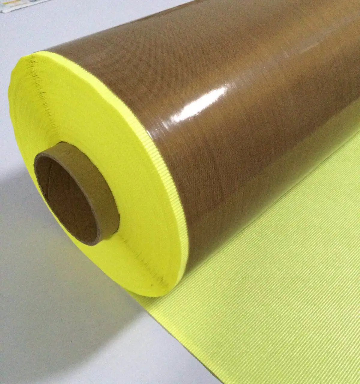 PTFE Coated Heat-Resistant with Paper Adehesive Tape Fiberglass