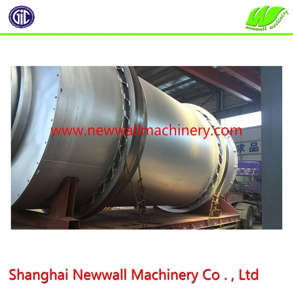 Full Automatic 50tph Rotary Drum Type Slag Dryer