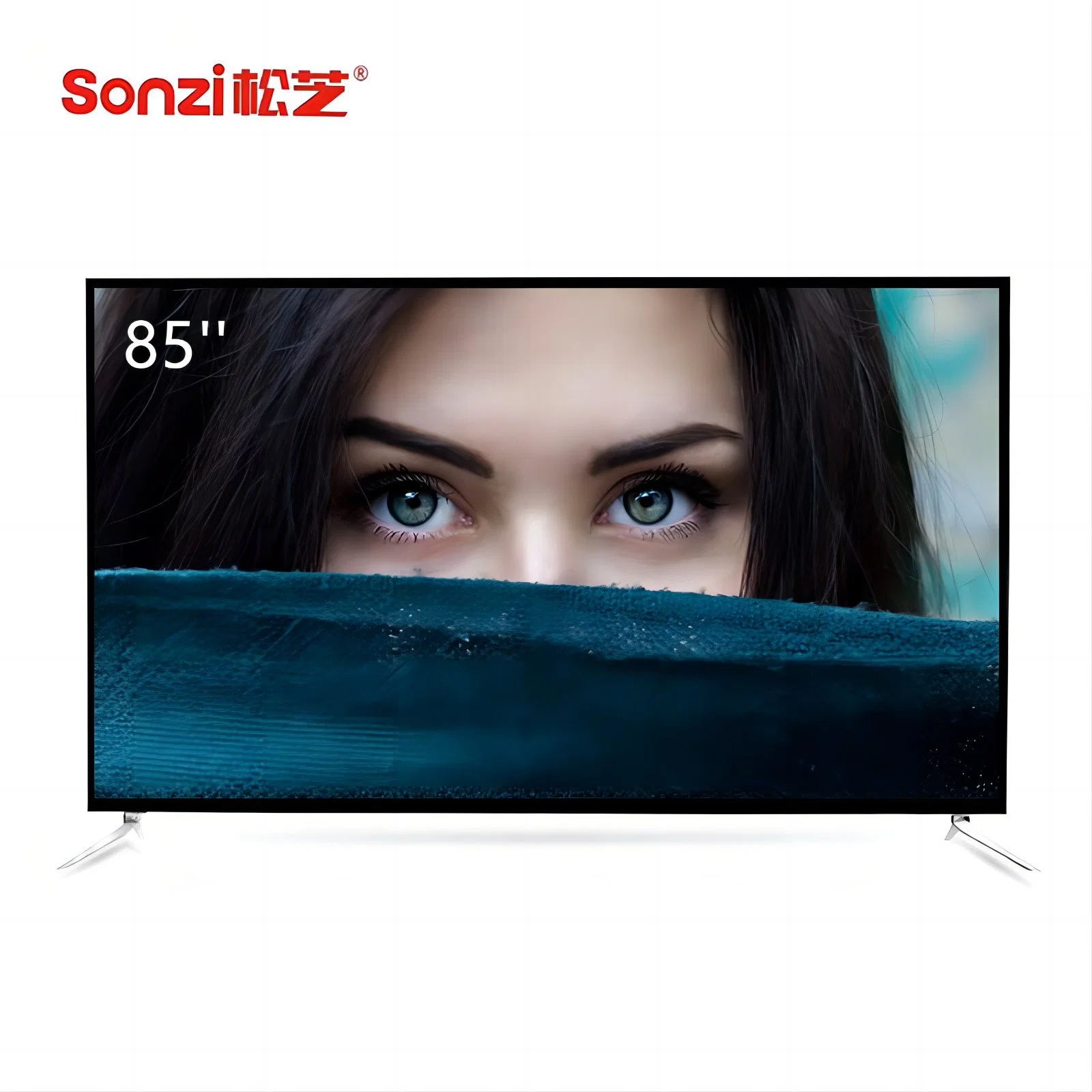 85 pulgadas 4K UHD 3D Venta en caliente Digital montado en pared Pantalla de publicidad LCD Android Smart TV con LG Panel