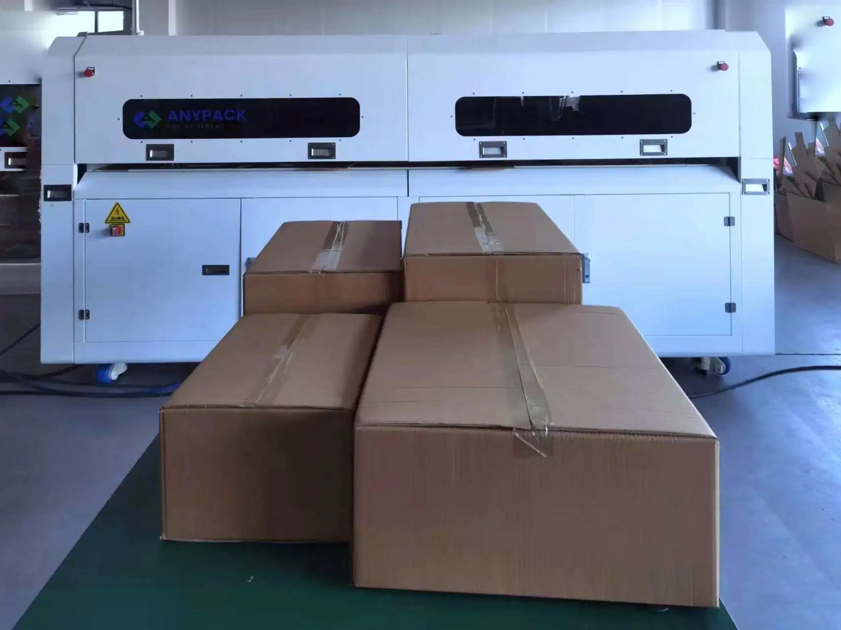 Box on Demand Semi-Automated Mobile Phone Packing Box Making Machine