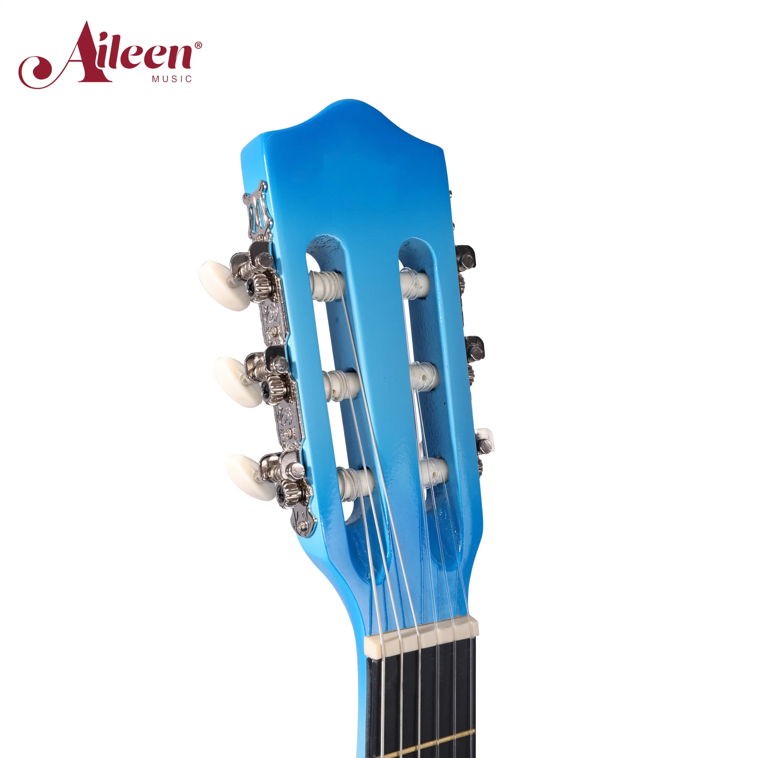 30-39 polegadas Linden Corpo de contraplacado aluno guitarra clássica com ABS Fingerboard (AC001L)