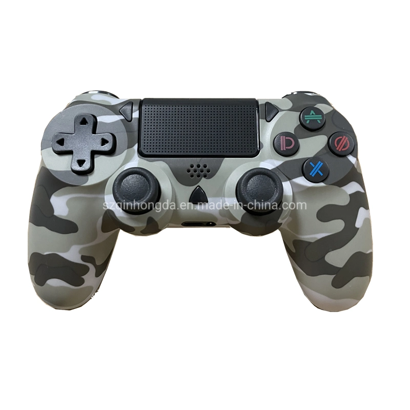 Bluetooth Playstation Game Accessories P4 Controller with 2 Joystick and Built-in Speaker