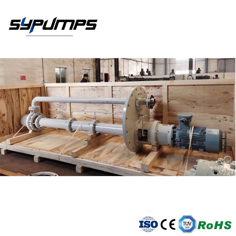 API610 Vs4 Single Stage Vertical Suspended Long Shaft Sump/Tank Centrifugal Pump